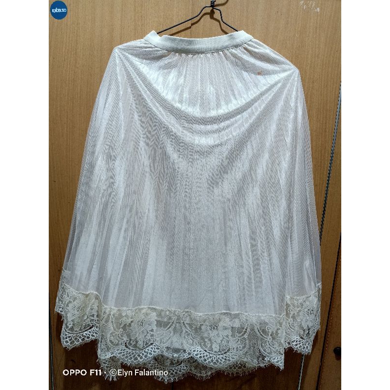 preloved rok plisket