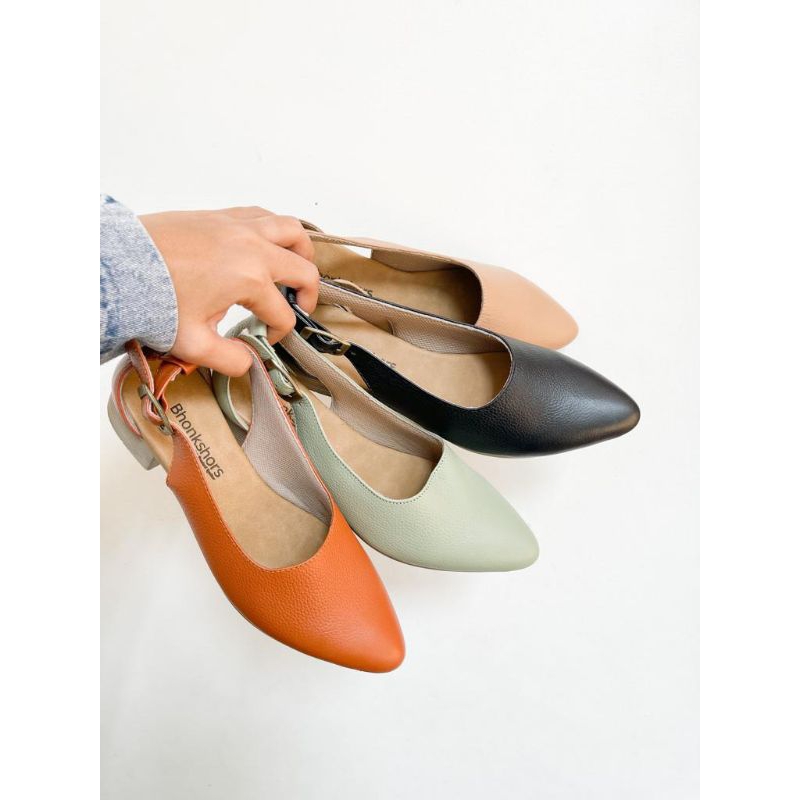 sepatu kulit bhonkshors