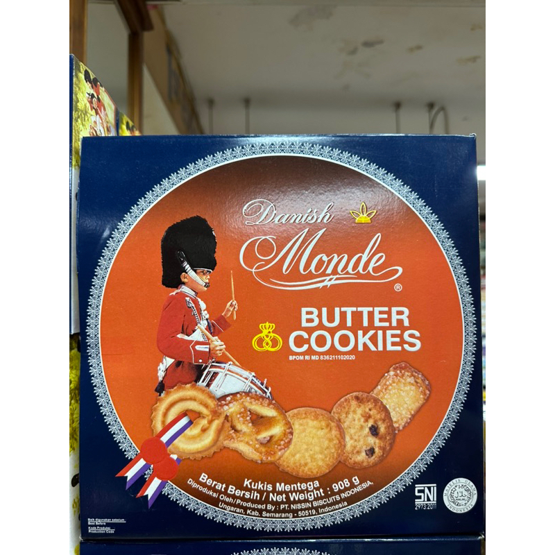 

Danish Monde Butter Cookies