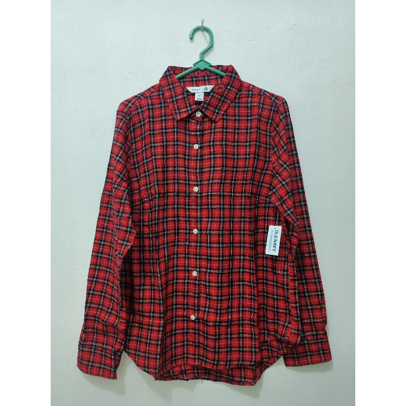 Kemeja Flanel Old Navy