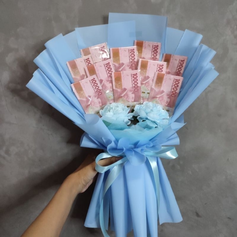 Buket Bouquet bunga wisuda pernikahan ulang tahun acara besar lainnya bisa request