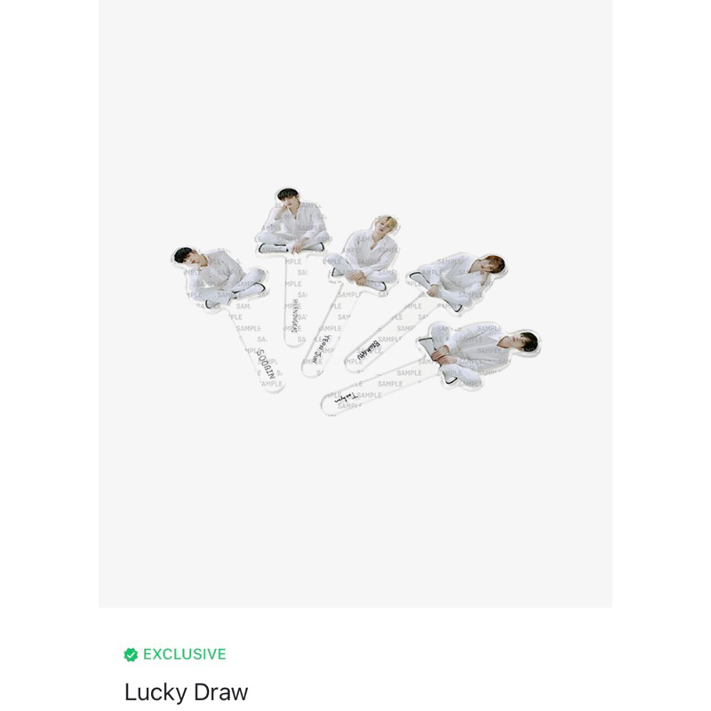 Lucky Draw TXT merchtour YEONJUN