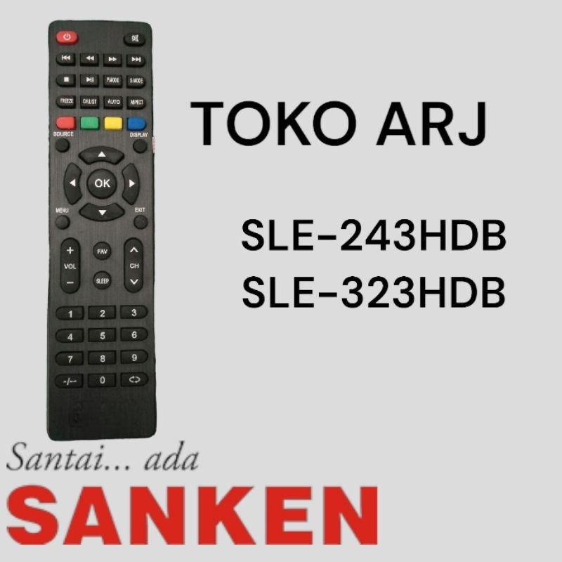 REMOT TV SANKEN LUMINA SLE-323HDB