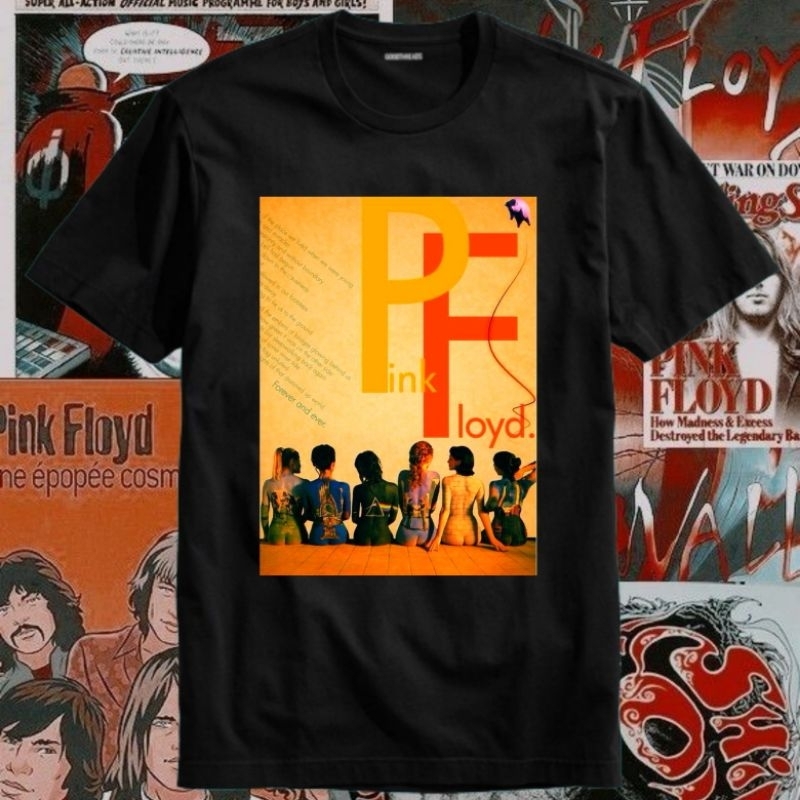 Baju Kaos Tshirt Pria Laki Cowok Unisex Band Pink Floyd Prism Meddle The Division Bell Ummagumma Mon