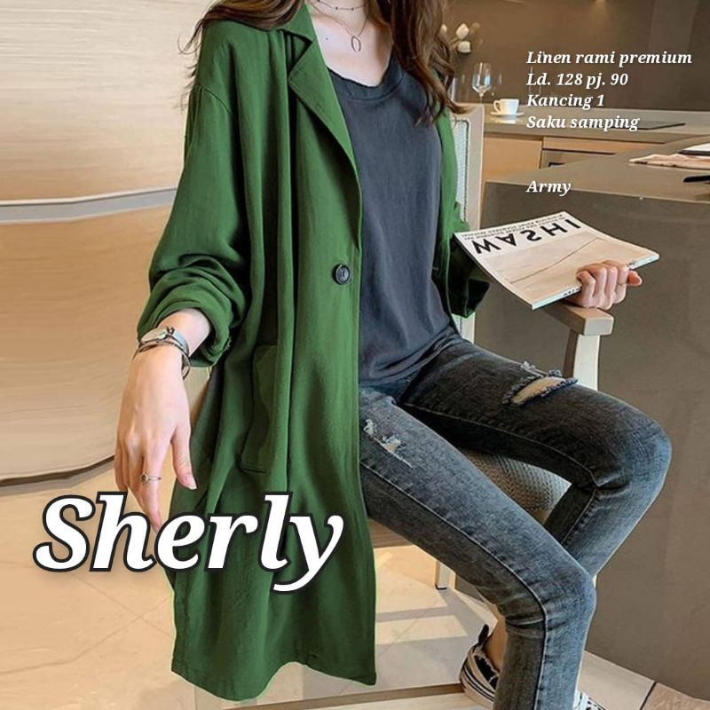 SHERLY BLAZER WANITA TERBARU