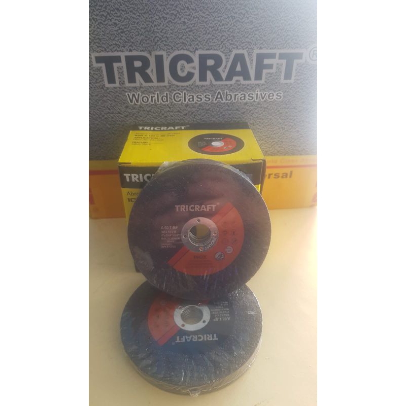 TRICRAFT CUTTING WHELL 4", BATU POTONG 4"