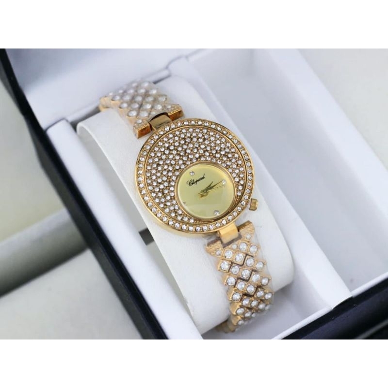 Jam Tangan  Mewah Case Diamond  | Fhasion Wanita Korea Terkini