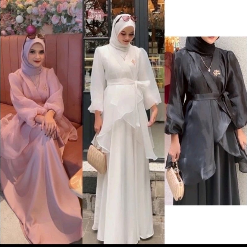 Gamis/Dress Organza