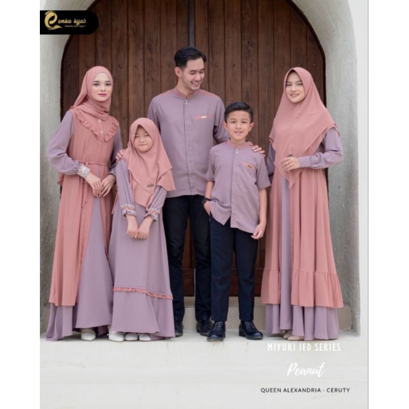 Yuki Mom set Khimar - Sarimbit Miyuki Emka hijab