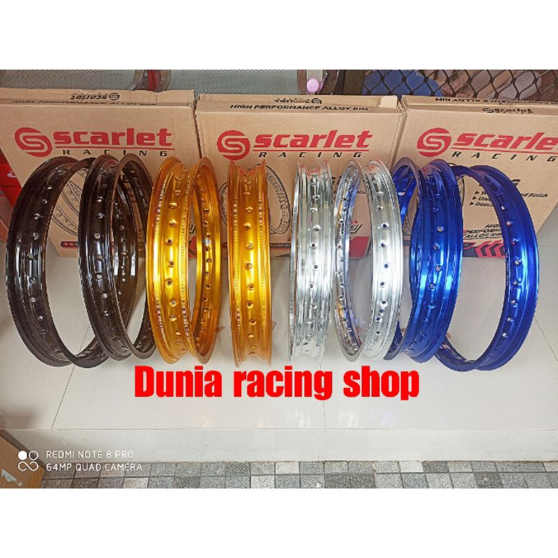 Velg SCARLET Pelek jari jari SCARLET 140 17 160 17 185 17 215 17