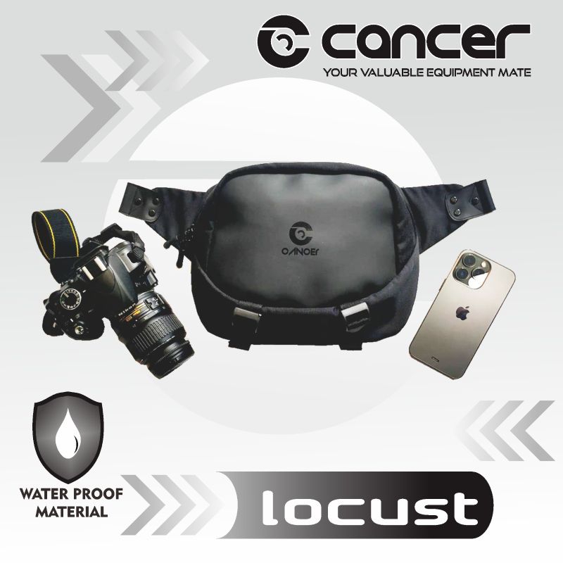 CANCER/waitsbag pria elegan Tas Selempang pria Tas Pinggang pria Tas keran