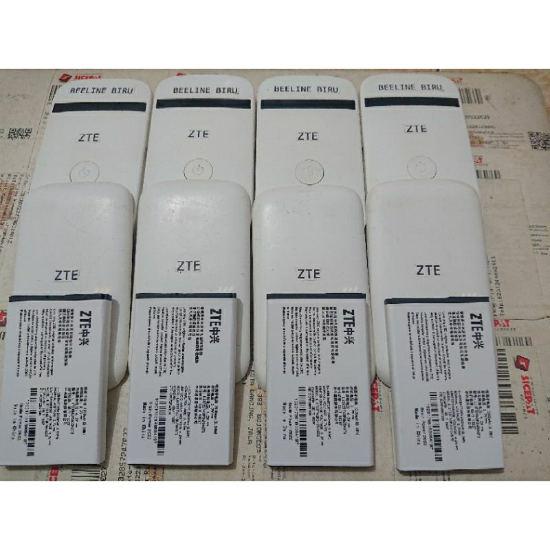 MODEM WIFI 4G LTE MF90 MIFI BOLT ZTE UNLOCK ALLOPRATOR 4G LTE B1'B40 Belline Biru Bisa BYPASS