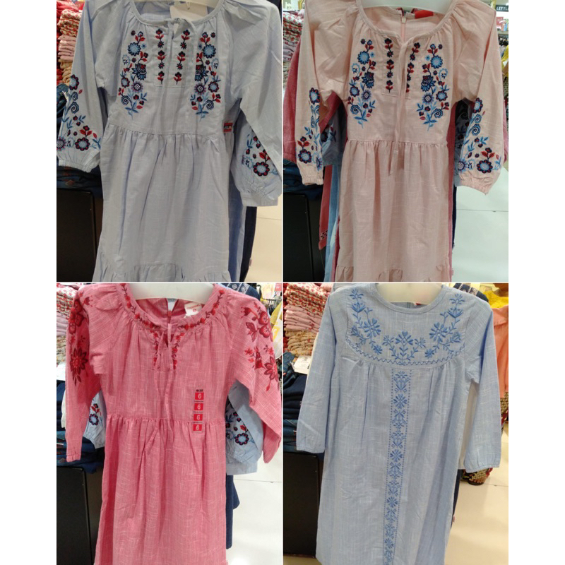 Dress Muslim anak perempuan Cool girl (4-12th)