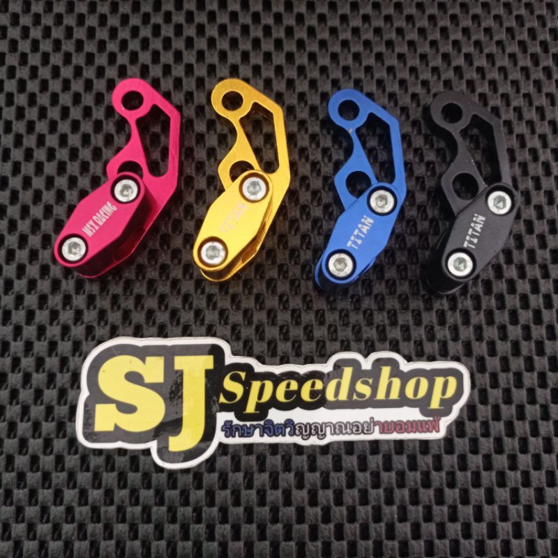 breket selang rem depan cnc warna, breket selang rem motor variasi