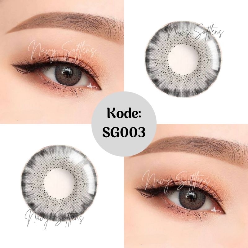 SG003 / Softlens Grey / Softlens Abu / Softlens Barbie No Ring