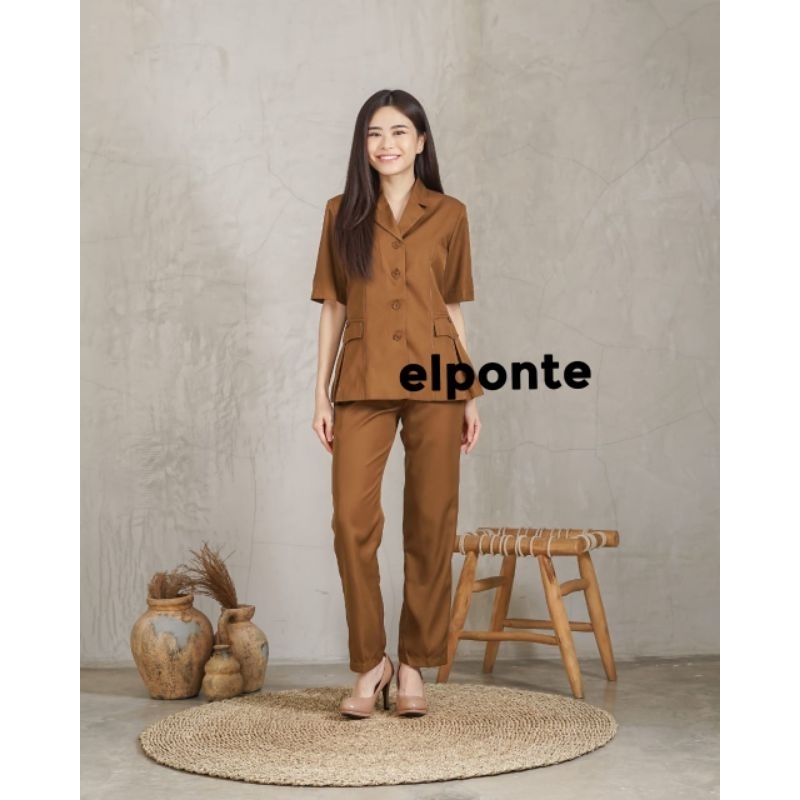 seragam Pemda tua baju ASN khaki blazer elp