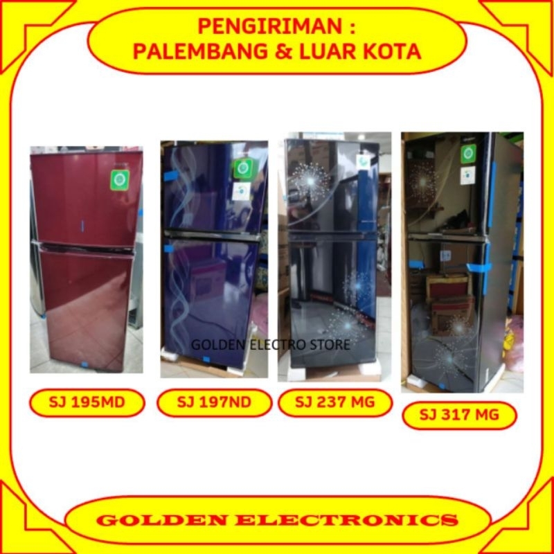 KARGO - KULKAS SHARP SJ195MD SJ197ND SJX236MG SJX317MG SJX237MG SJX317MG SJX316MG SJX SJ 197ND 197 1