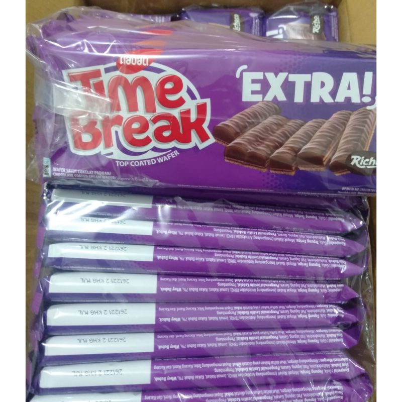 

Nabati Time Break Extra/Nabati Coklat/Wafer Coklat