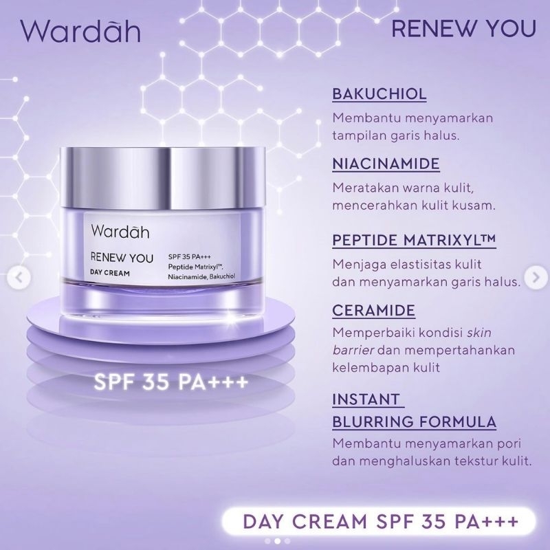 WARDAH Renew You Anti Aging Day Cream (Krim Pagi/Siang)