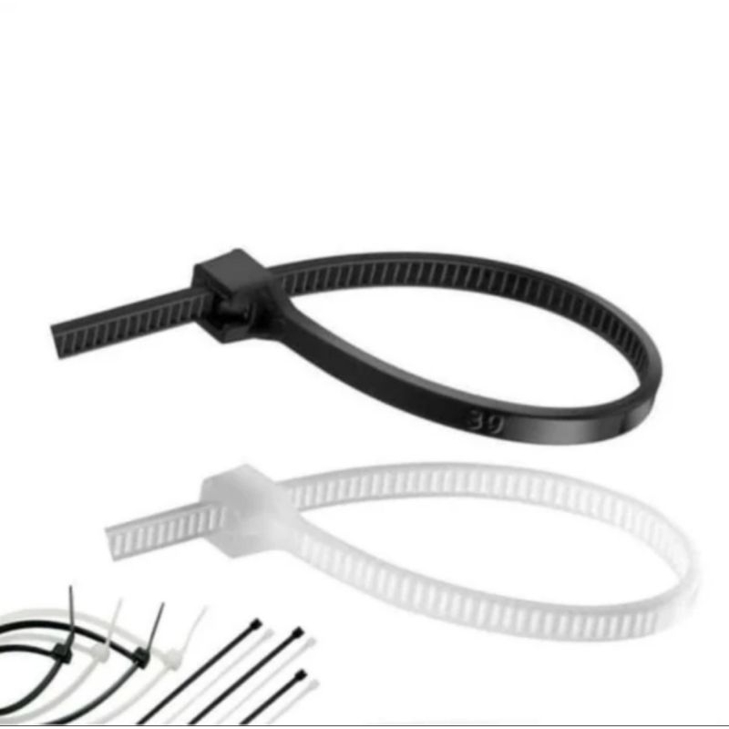 Label ties Nylon Cabletie merk ZEN 2,5 × 300 mm isi 100 pcs