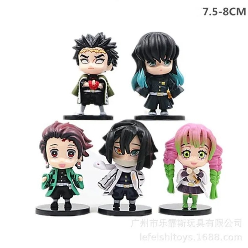 action figure kimetsu no yaiba demon slayer tanjiro nezuko set