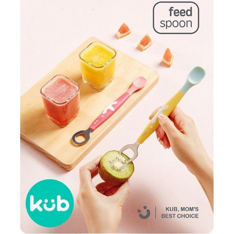 KUB Multifunctional &amp; Puree Spoon - Sendok &amp; Pengeruk Makanan