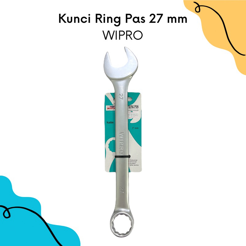 Wipro Kunci Ring Pas 27mm | Kunci Ring Pas Wipro 27mm | Kunci Ring Pas 27mm | Kunci Ring Pas Murah
