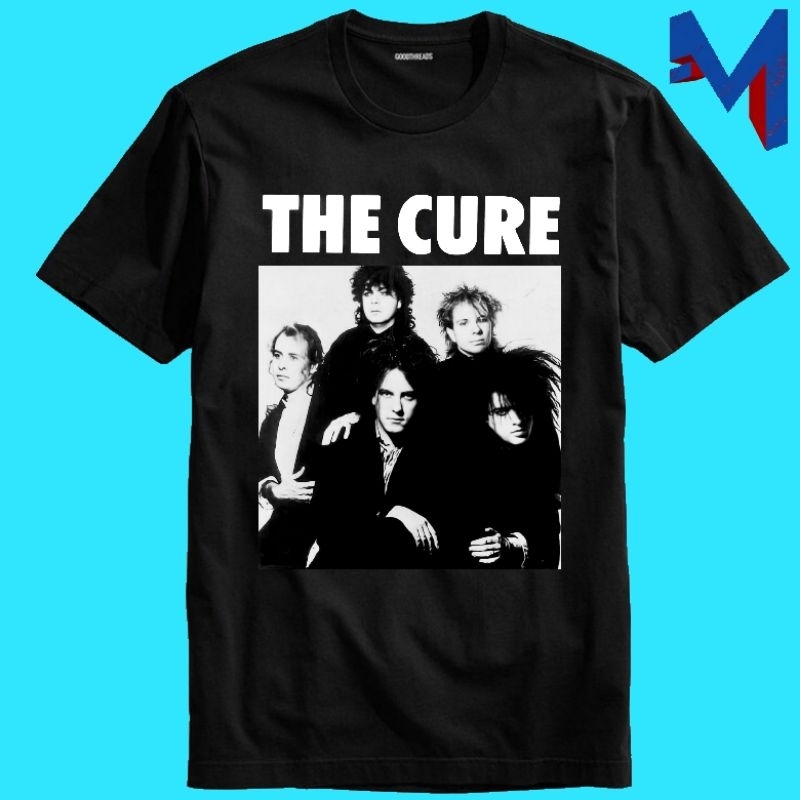 Baju Kaos Tshirt Pria Laki Cowok Cewek Unisex Band Britpop The Cure Boys Don't Dont Cry Friday I'm I