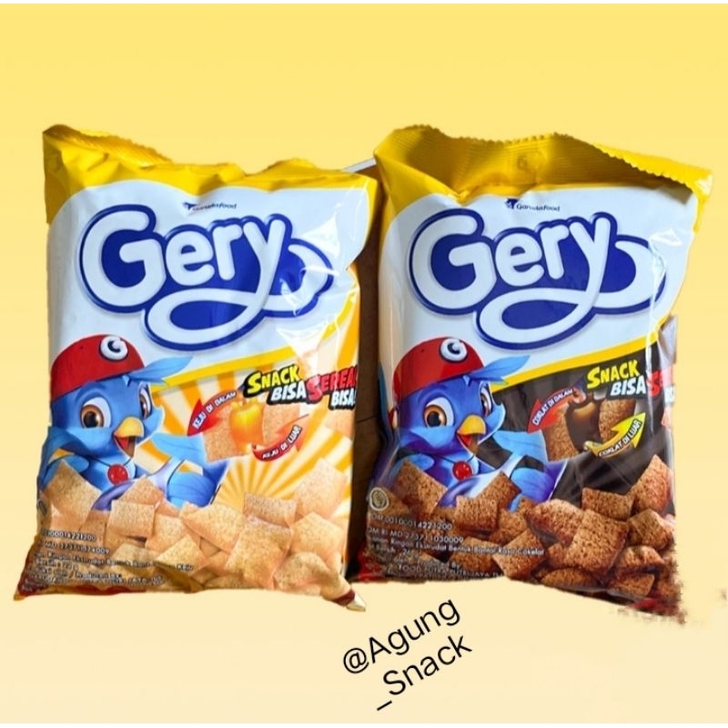 

Gery Snack Sereal Bantal Cokelat & Keju (1pack | 5bks)