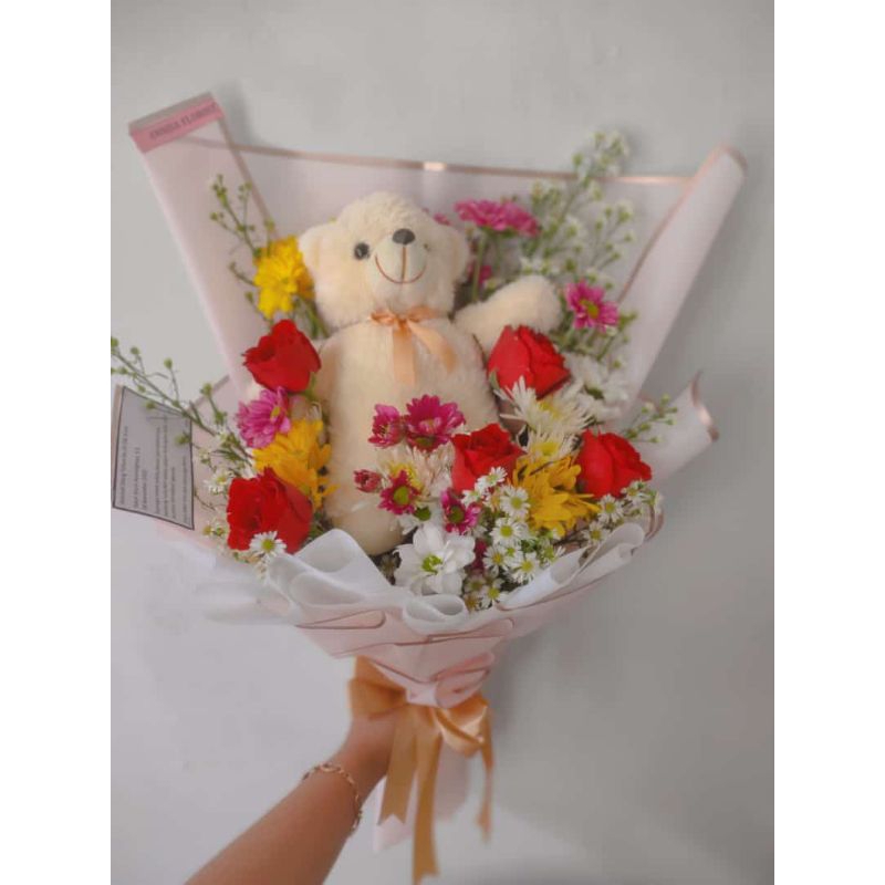 Buket Graduation / Buket Wedding / Buket Lamaran / Buket Birthday / Buket Bunga Asli Jogja