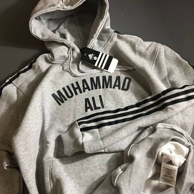 HOODIE JAKET ADIDAS MUHAMMAD ALI ABU FULLTAG &amp; LABEL