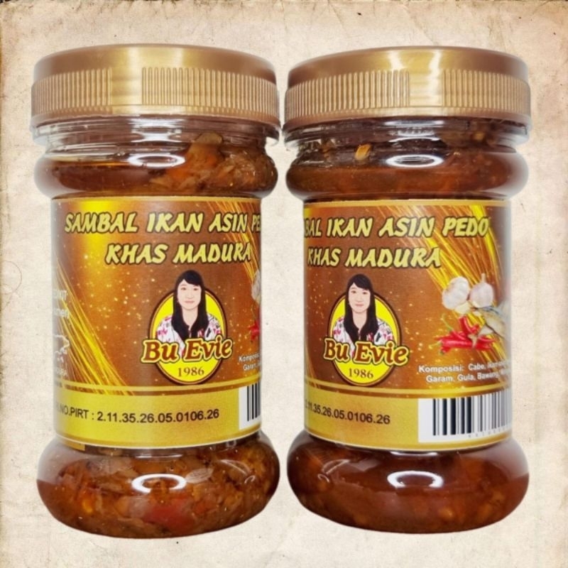 

BEST SELLER !! Sambal Peda (Ikan Asin) Bu Evie 150 gram