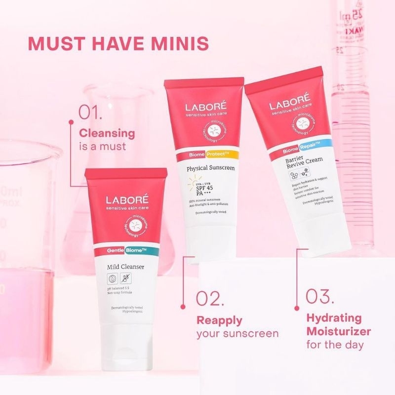 LABORE Sensitive Skin Care On-The-Go Minis I