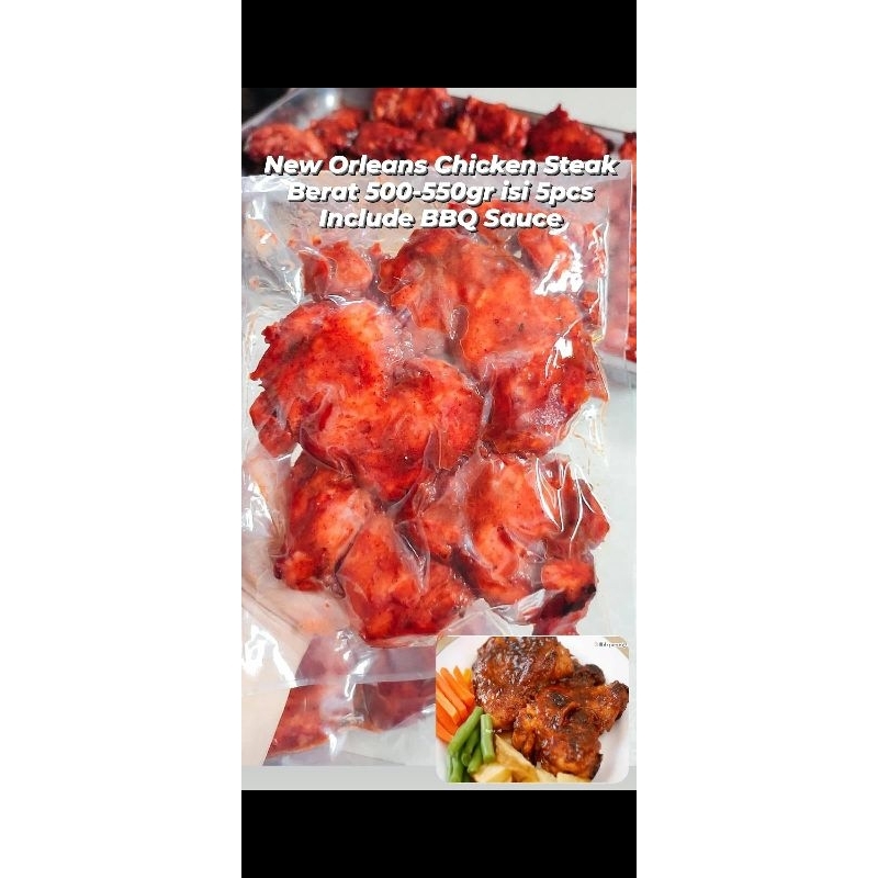 

Nee Orleans Chicken Steak 500gr