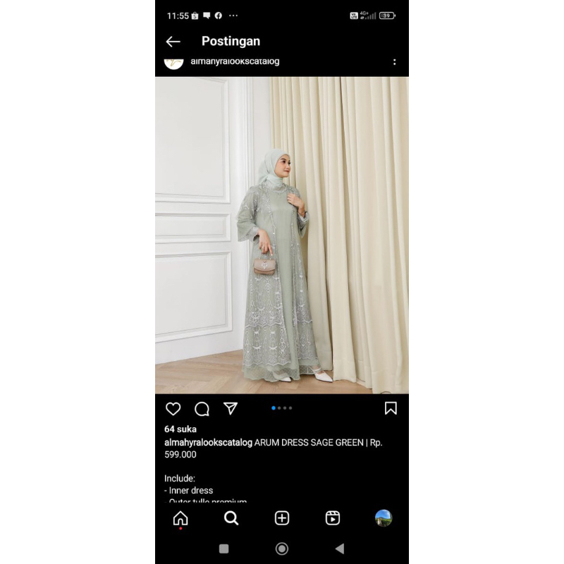 Arum dress by Almahyralooks