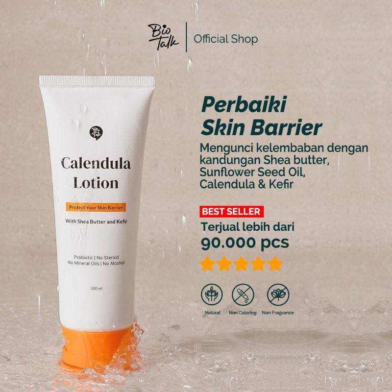 Biotalk Calendula Lotion For Eczema and Dry Skin