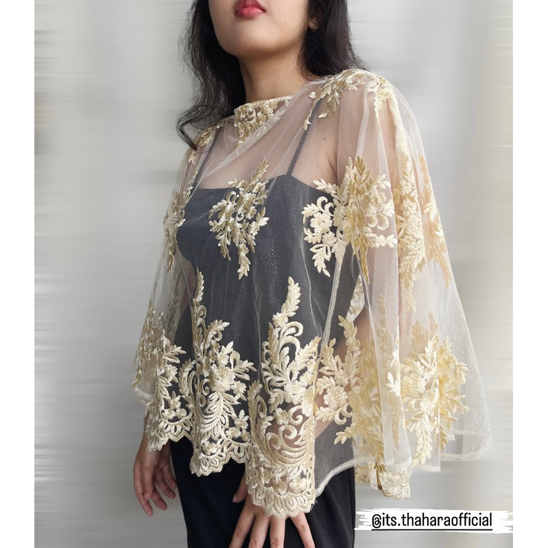 Outer Brukat Atasan Wanita Kondangan Simple Elegan