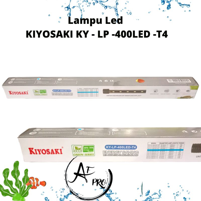 Lampu Celup Led Aquarium LED KIYOSAKI KY LP T4 400LED