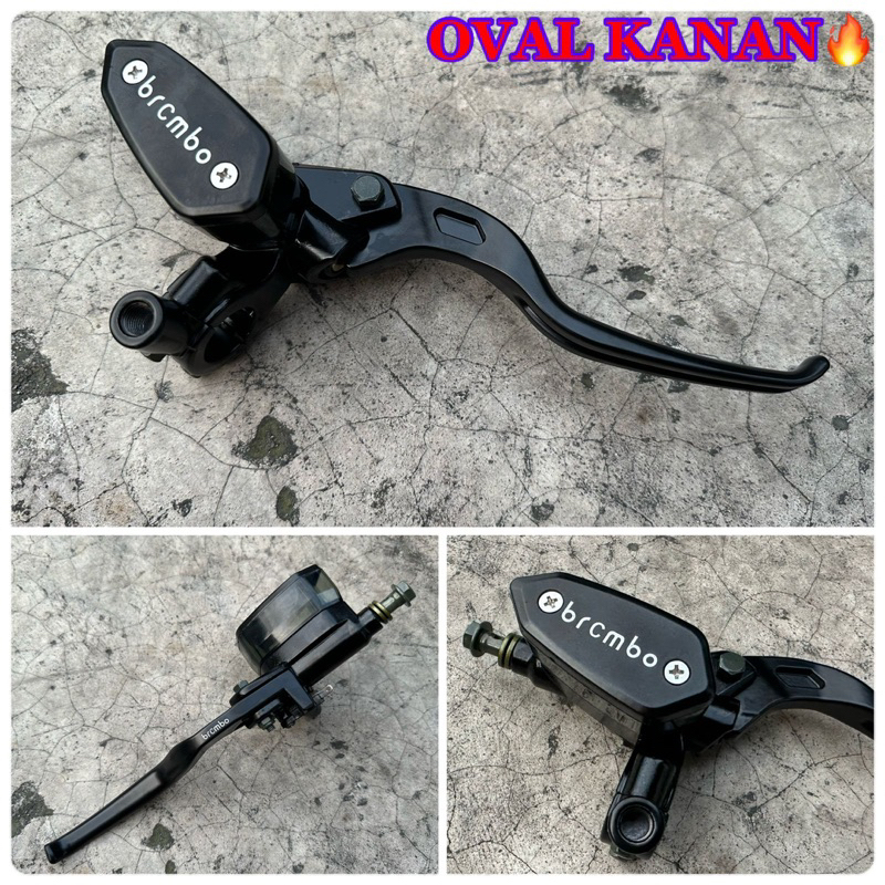 Handle Kanan Brembo E2 Tabung Oval Brembo Universal Matic Bebek Kopling Mio Beat Vario Vixion RXK Ninja