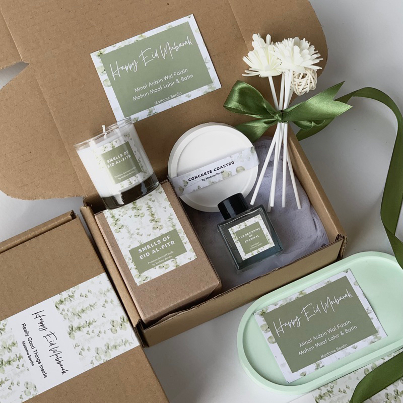 HAMPERS HARI RAYA IDUL FITRI GIFT LEBARAN | Hampers Lilin Wangi Aromaterapi | Hampers Scented Candle Lebaran | Hadiah Lebaran idul fitri | Hampers Set Scented Candle | Souvenir Lebaran Idul Fitri