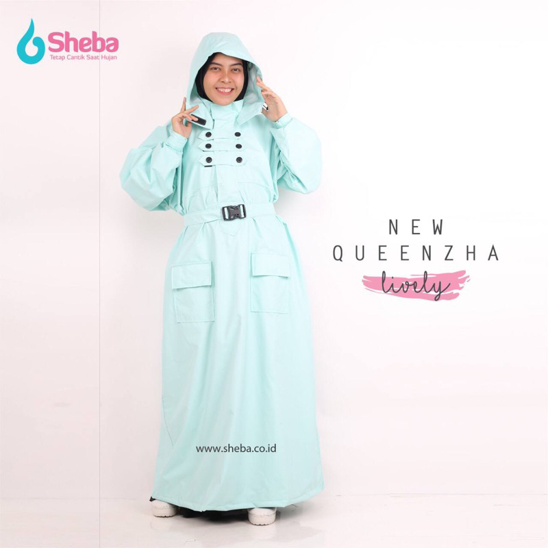 Jas hujan muslimah SHEBA QUEENZHA
