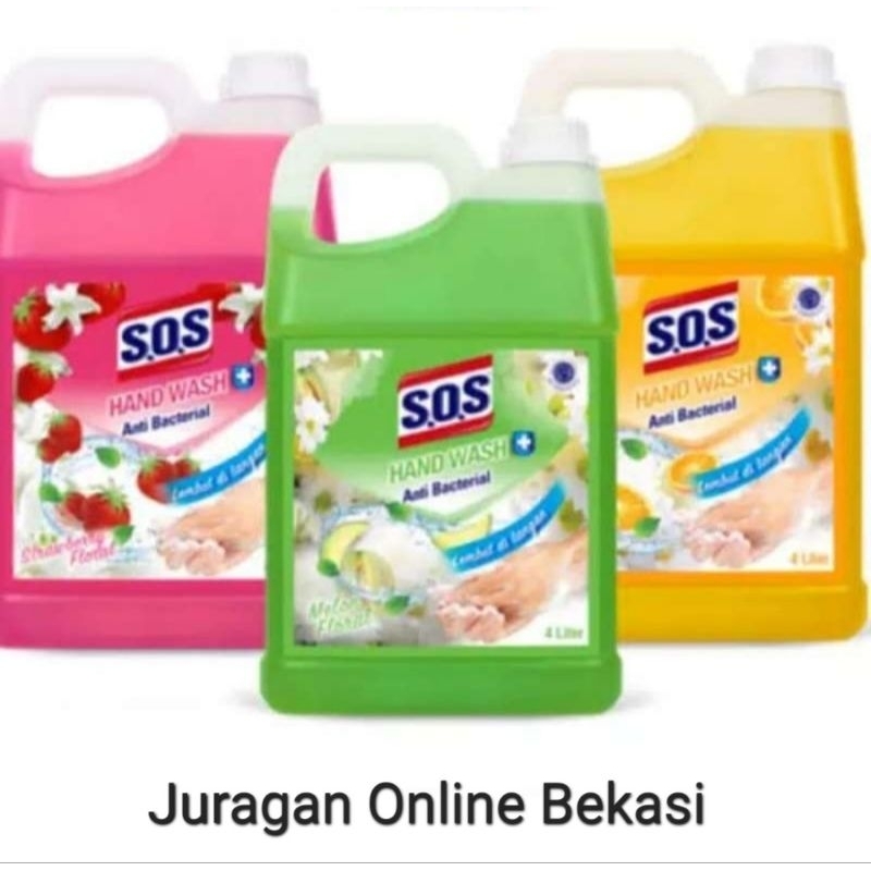 SOS HANDWASH JERIGEN [4liter]
