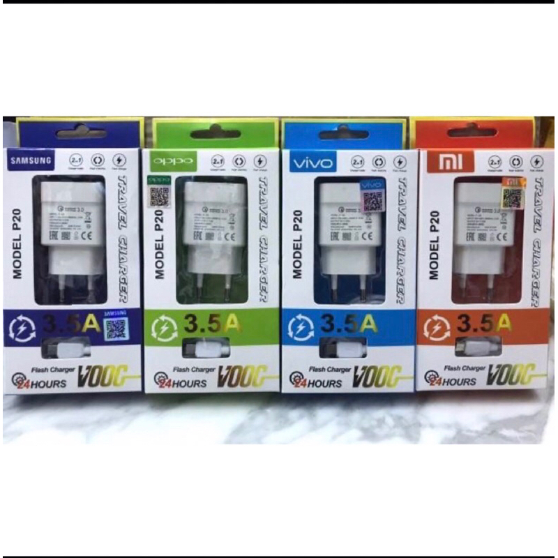 Charger Branded P-20 3.5am Vooc