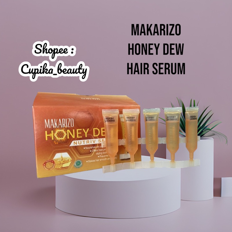 &lt;upb/bx&gt; harga per biji -- makarizo honey dew nutriv hair serum