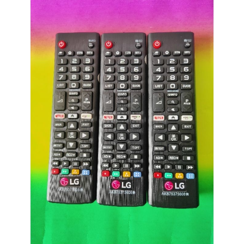 REMOTE TV LG LCD LED SMART TV AKB75375608 Grade original Tombol empuk