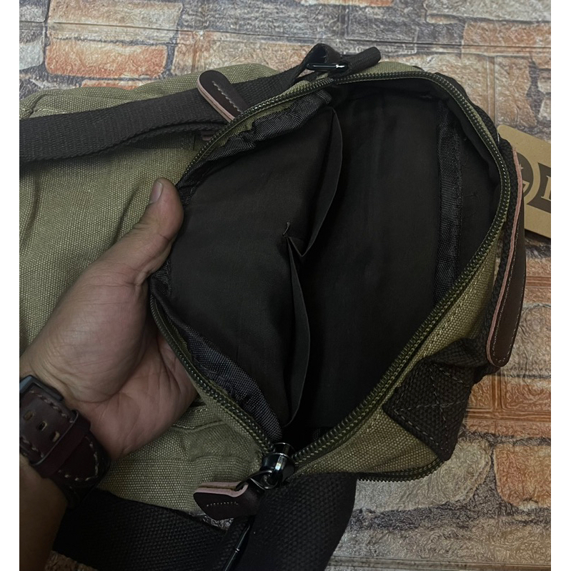 Selempang Kanvas Legums Tas Pria Selempang Original Import Quality