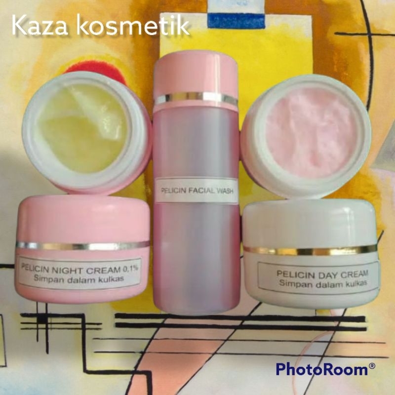 paket whitening cream pelicin wajah expres