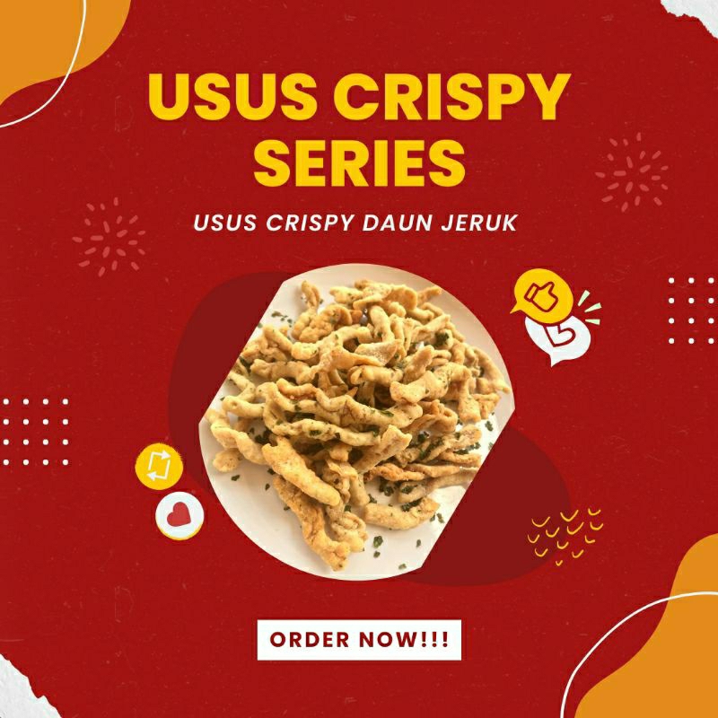 

Kripik Usus Daun Jeruk 100-500 gram