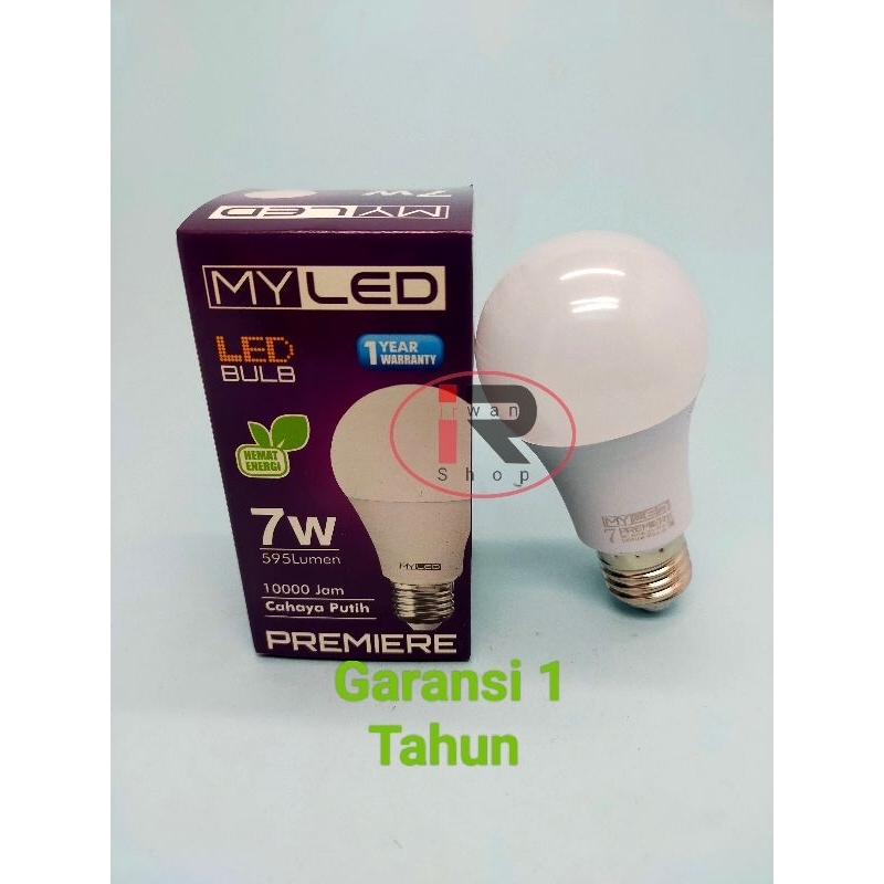 Lampu Myled Premiere 7 Watt / Lampu Bulb Myled Premiere 7 Watt