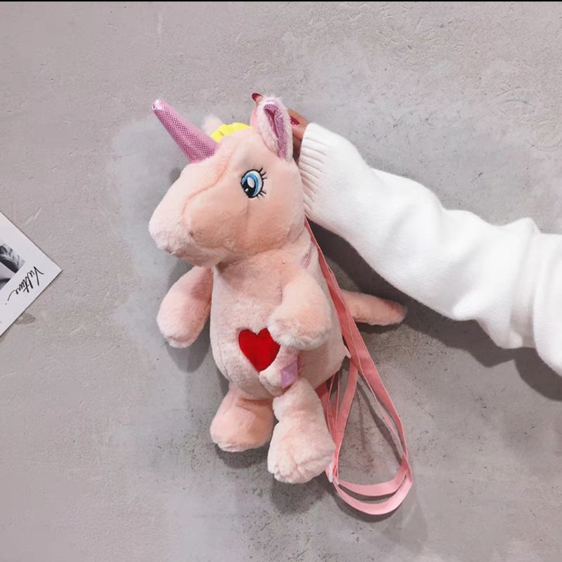 Tas Boneka Anak Model Unicorn Gaya Anak Sekolah Tas Cantik Anak Perempuan Exis &amp; Menarik